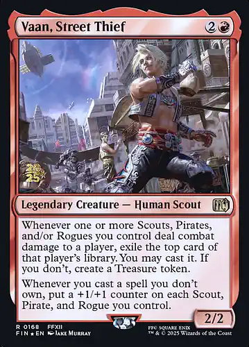 Vaan, Street Thief - fin Spoiler