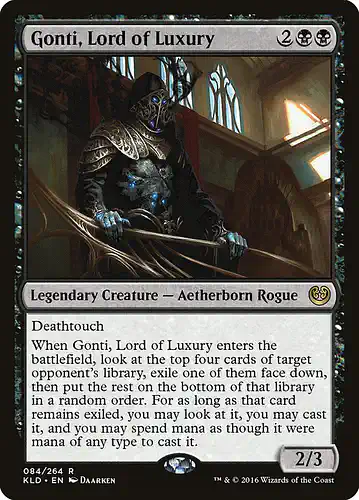 Gonti, Lord of Luxury - kld Spoiler