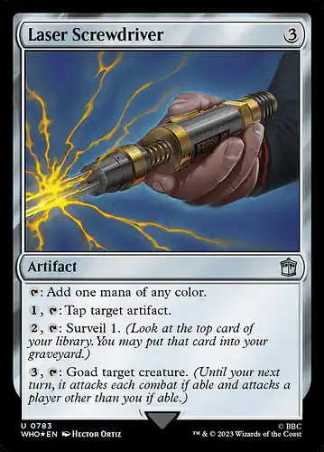 Laser Screwdriver - who Spoiler