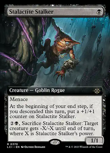 Stalactite Stalker - lci Spoiler
