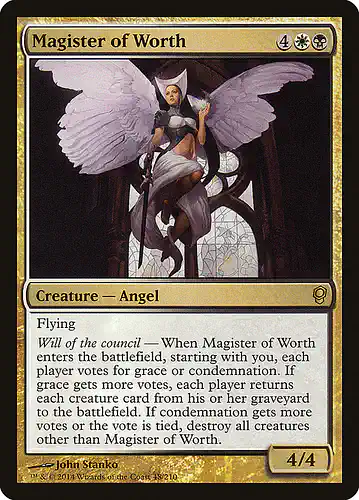 Magister of Worth - cns Spoiler