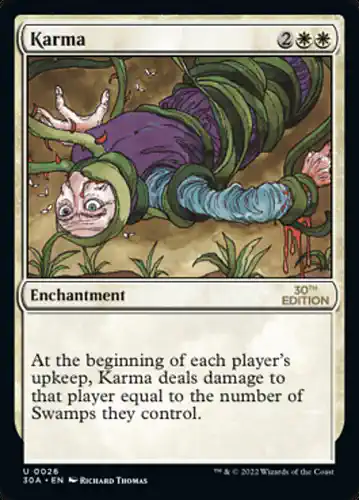 Karma - 30a Spoiler