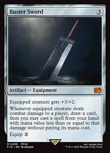 Buster Sword - fin Spoiler