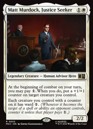 Matt Murdock, Justice Seeker - msc Spoiler
