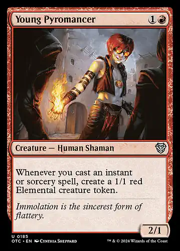 Young Pyromancer - otc Spoiler