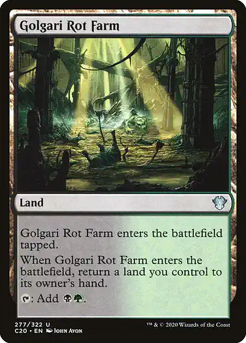 Golgari Rot Farm - c20 Spoiler