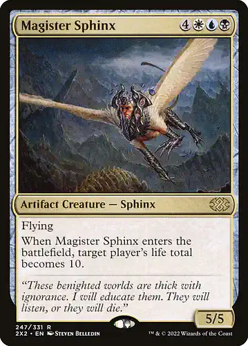 Magister Sphinx - 2x2 Spoiler