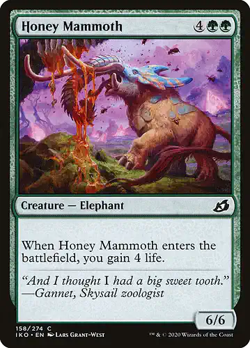 Honey Mammoth - iko Spoiler