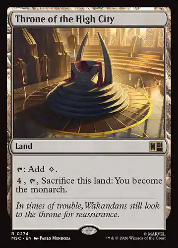 Throne of the High City - msc Spoiler