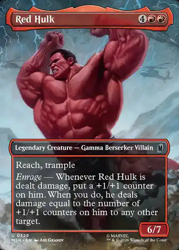 Red Hulk - msh Spoiler