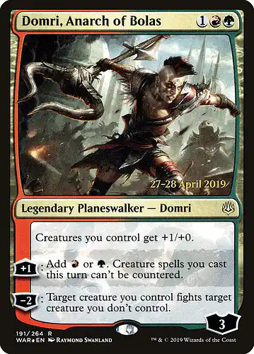 Domri, Anarch of Bolas - war Spoiler