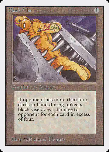 Black Vise - 2ed Spoiler