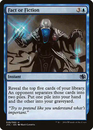 Fact or Fiction - jvc Spoiler