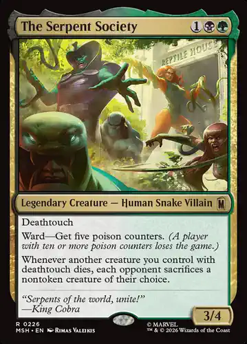 The Serpent Society - msh Spoiler