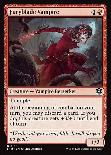 Furyblade Vampire - inr Spoiler