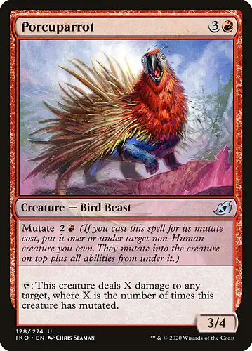 Porcuparrot - iko Spoiler