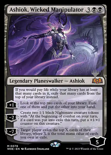 Ashiok, Wicked Manipulator - woe Spoiler