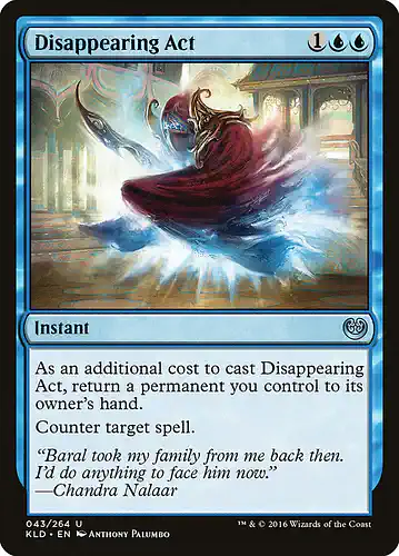 Disappearing Act - kld Spoiler