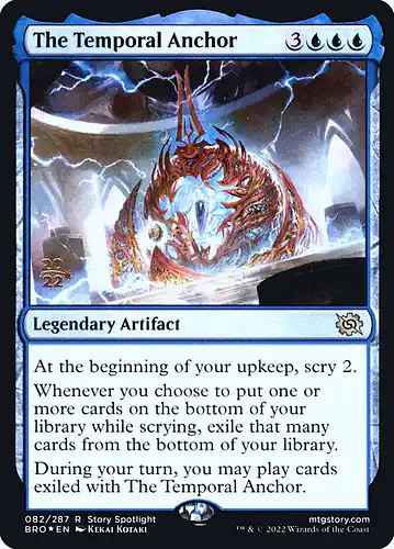 The Temporal Anchor - bro Spoiler