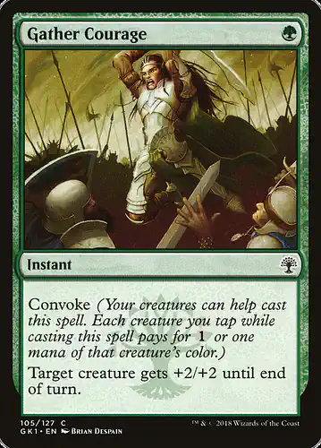 Gather Courage - gk1 Spoiler