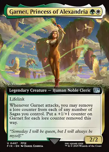 Garnet, Princess of Alexandria - fin Spoiler