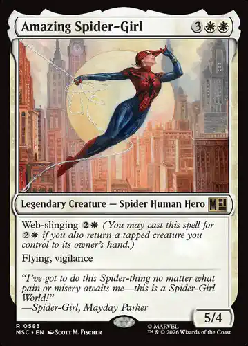 Amazing Spider-Girl - msc Spoiler