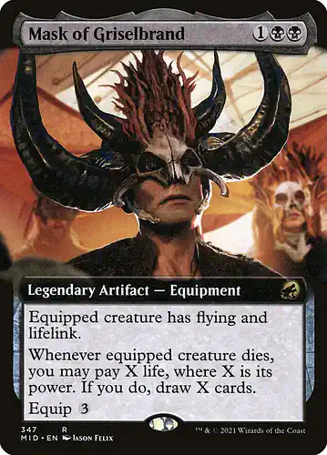 Mask of Griselbrand - mid Spoiler