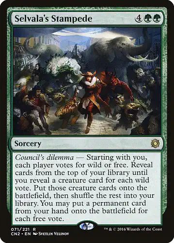 Selvala's Stampede - cn2 Spoiler