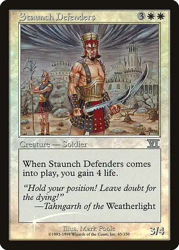 Staunch Defenders - fnm Spoiler
