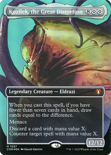 Kozilek, the Great Distortion - cmm Spoiler