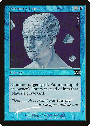 Memory Lapse - g99 Spoiler