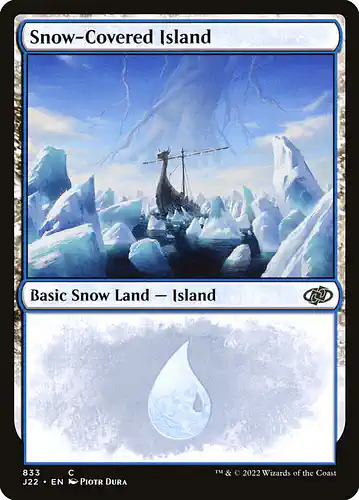 Snow-Covered Island - j22 Spoiler