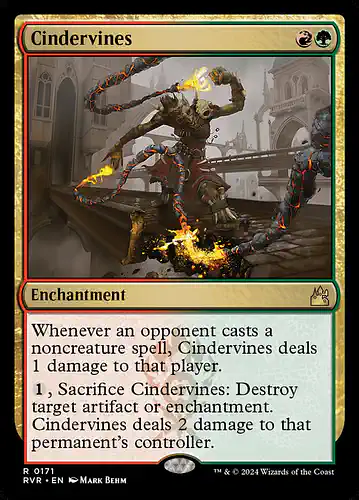 Cindervines - rvr Spoiler