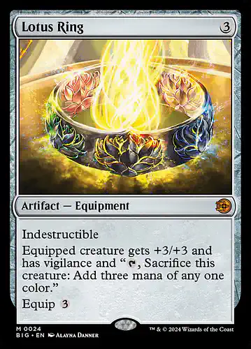 Lotus Ring - big Spoiler