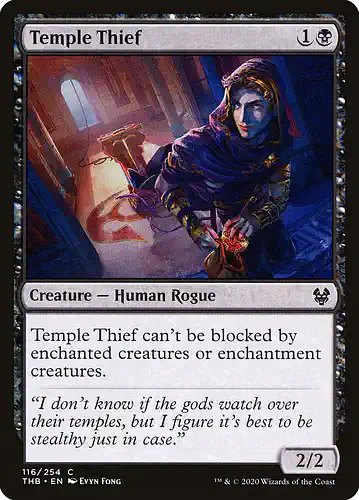 Temple Thief - thb Spoiler