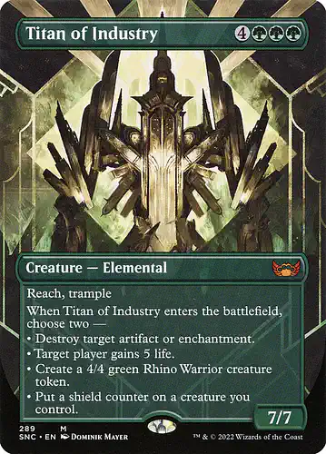 Titan of Industry - snc Spoiler