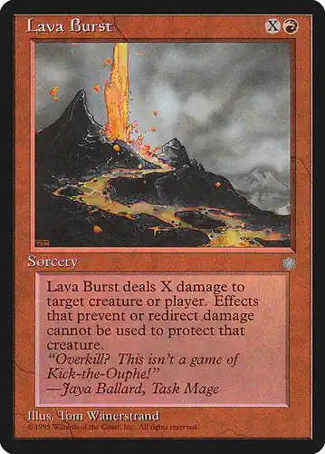 Lava Burst - ice Spoiler