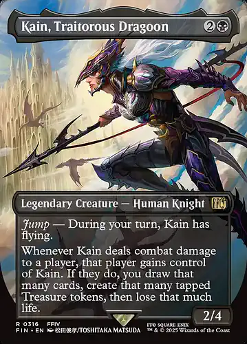 Kain, Traitorous Dragoon - fin Spoiler