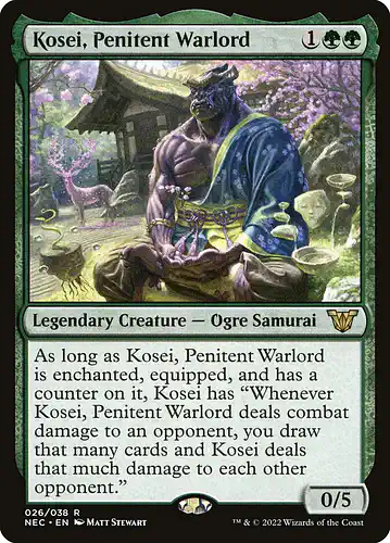 Kosei, Penitent Warlord - nec Spoiler