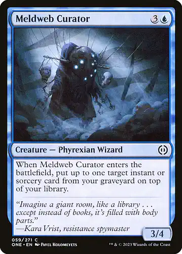 Meldweb Curator - one Spoiler