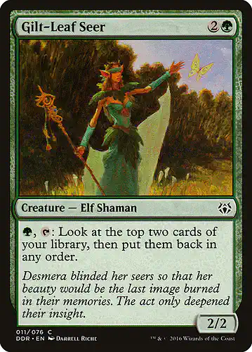 Gilt-Leaf Seer - ddr Spoiler