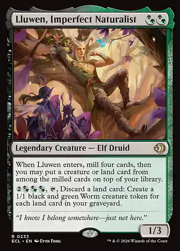 Lluwen, Imperfect Naturalist - ecl Spoiler
