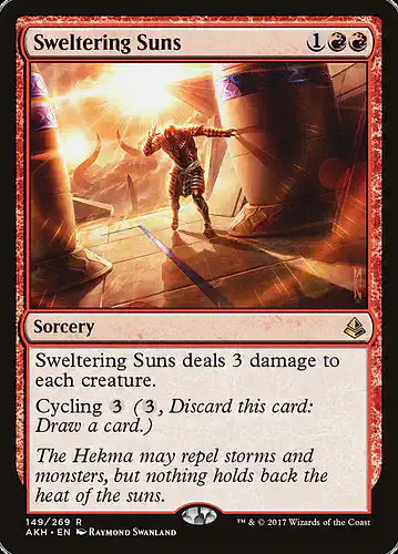 Sweltering Suns - akh Spoiler