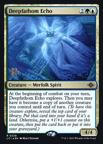 Deepfathom Echo - lci Spoiler