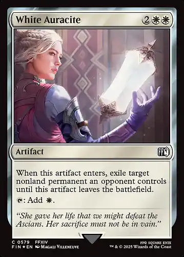 White Auracite - fin Spoiler