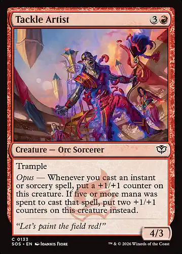 Tackle Artist - sos Spoiler