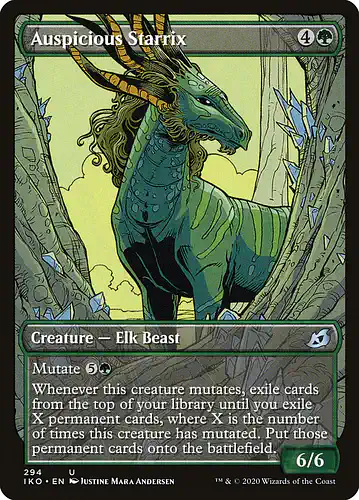 Auspicious Starrix - iko Spoiler