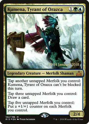 Kumena, Tyrant of Orazca - rix Spoiler