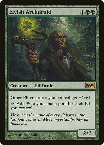 Elvish Archdruid - m10 Spoiler