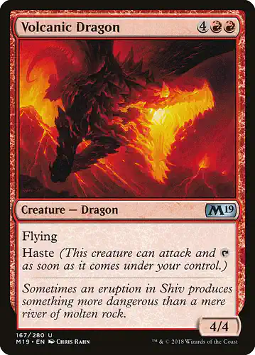 Volcanic Dragon - m19 Spoiler